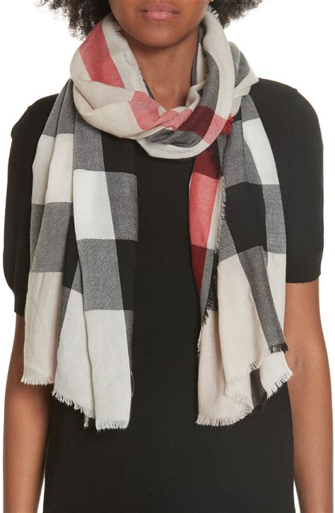 nordstrom burberry scarf|burberry scarf.